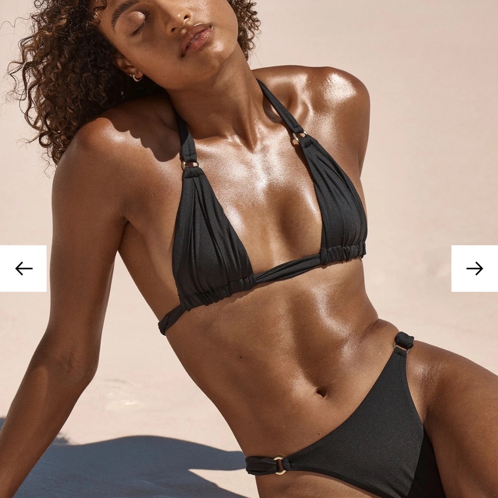 Monday Swimwear Capri Top & Morocco Bottom. Both size small. Worn once.